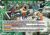 Time for the Slaughter to Begin - Legend of the Dragon Balls - Dragon Ball Super: Masters card