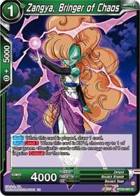 Zangya, Bringer of Chaos - Legend of the Dragon Balls - Dragon Ball Super: Masters card