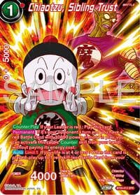Chiaotzu, Sibling Trust (SPR) - Legend of the Dragon Balls - Dragon Ball Super: Masters card