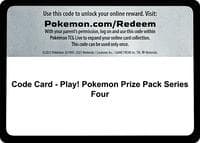 Code Card - Play! Pokemon Prize Pack Series Four - Prize Pack Series Cards - Pokemon card