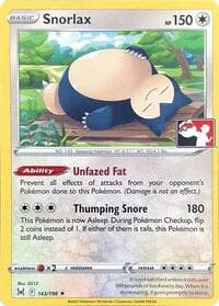 Snorlax - Prize Pack Series Cards - Pokemon card