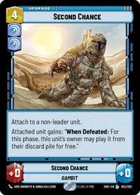Second Chance - Shadows of the Galaxy - Star Wars: Unlimited card