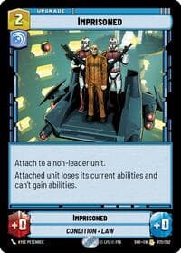 Imprisoned - Shadows of the Galaxy - Star Wars: Unlimited card