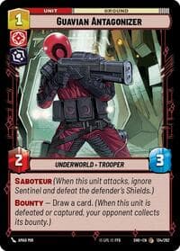 Guavian Antagonizer - Shadows of the Galaxy - Star Wars: Unlimited card