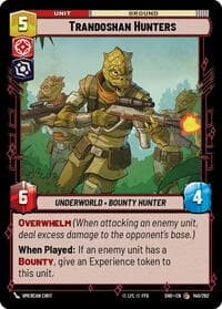 Trandoshan Hunters - Shadows of the Galaxy - Star Wars: Unlimited card