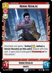 Heroic Resolve - Shadows of the Galaxy - Star Wars: Unlimited card