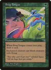 Frog Tongue - Tempest - Magic: The Gathering card