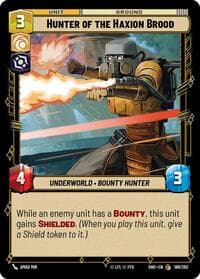Hunter of the Haxion Brood - Shadows of the Galaxy - Star Wars: Unlimited card