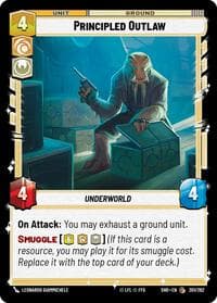 Principled Outlaw - Shadows of the Galaxy - Star Wars: Unlimited card