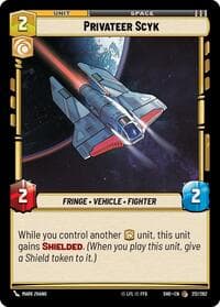 Privateer Scyk - Shadows of the Galaxy - Star Wars: Unlimited card