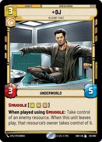 DJ - Blatant Thief - Shadows of the Galaxy - Star Wars: Unlimited card
