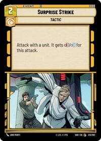 Surprise Strike - Shadows of the Galaxy - Star Wars: Unlimited card
