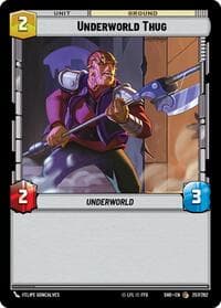 Underworld Thug - Shadows of the Galaxy - Star Wars: Unlimited card