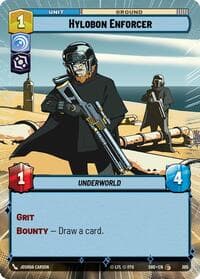 Hylobon Enforcer (Hyperspace) - Shadows of the Galaxy - Star Wars: Unlimited card
