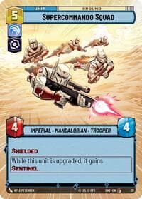 Supercommando Squad (Hyperspace) - Shadows of the Galaxy - Star Wars: Unlimited card