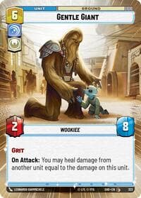 Gentle Giant (Hyperspace) - Shadows of the Galaxy - Star Wars: Unlimited card
