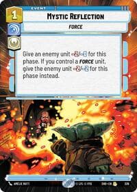 Mystic Reflection (Hyperspace) - Shadows of the Galaxy - Star Wars: Unlimited card