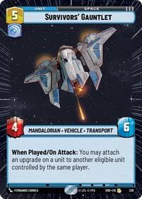 Survivors' Gauntlet (Hyperspace) - Shadows of the Galaxy - Star Wars: Unlimited card