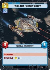 Vigilant Pursuit Craft (Hyperspace) - Shadows of the Galaxy - Star Wars: Unlimited card