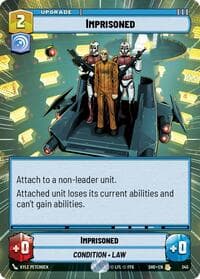 Imprisoned (Hyperspace) - Shadows of the Galaxy - Star Wars: Unlimited card