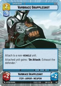 Vambrace Grappleshot (Hyperspace) - Shadows of the Galaxy - Star Wars: Unlimited card