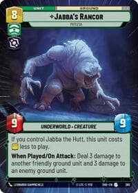 Jabba's Rancor - Pateesa (Hyperspace) - Shadows of the Galaxy - Star Wars: Unlimited card