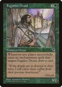 Fugitive Druid - Tempest - Magic: The Gathering card