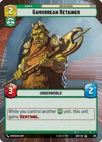 Gamorrean Retainer (Hyperspace) - Shadows of the Galaxy - Star Wars: Unlimited card