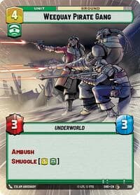 Weequay Pirate Gang (Hyperspace) - Shadows of the Galaxy - Star Wars: Unlimited card