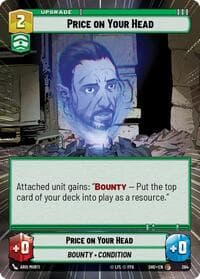 Price on Your Head (Hyperspace) - Shadows of the Galaxy - Star Wars: Unlimited card