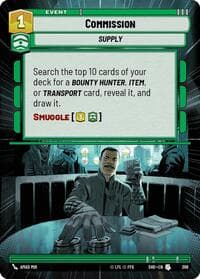 Commission (Hyperspace) - Shadows of the Galaxy - Star Wars: Unlimited card