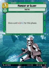Moment of Glory (Hyperspace) - Shadows of the Galaxy - Star Wars: Unlimited card