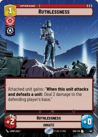 Ruthlessness (Hyperspace) - Shadows of the Galaxy - Star Wars: Unlimited card