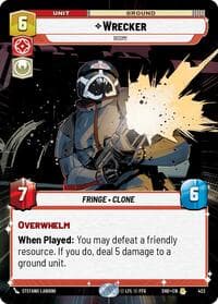Wrecker - BOOM! (Hyperspace) - Shadows of the Galaxy - Star Wars: Unlimited card