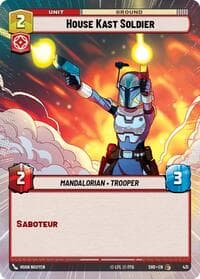House Kast Soldier (Hyperspace) - Shadows of the Galaxy - Star Wars: Unlimited card