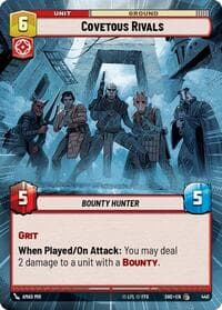 Covetous Rivals (Hyperspace) - Shadows of the Galaxy - Star Wars: Unlimited card