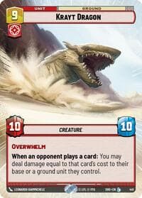 Krayt Dragon (Hyperspace) - Shadows of the Galaxy - Star Wars: Unlimited card