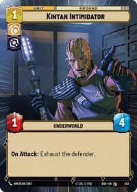 Kintan Intimidator (Hyperspace) - Shadows of the Galaxy - Star Wars: Unlimited card