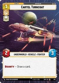 Cartel Turncoat (Hyperspace) - Shadows of the Galaxy - Star Wars: Unlimited card