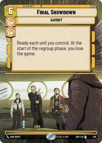 Final Showdown (Hyperspace) - Shadows of the Galaxy - Star Wars: Unlimited card