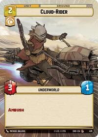 Cloud-Rider (Hyperspace) - Shadows of the Galaxy - Star Wars: Unlimited card