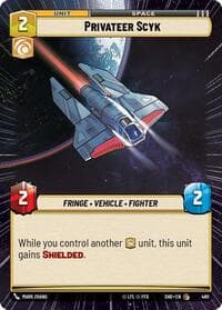 Privateer Scyk (Hyperspace) - Shadows of the Galaxy - Star Wars: Unlimited card