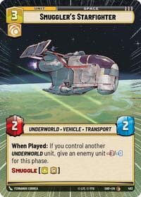 Smuggler's Starfighter (Hyperspace) - Shadows of the Galaxy - Star Wars: Unlimited card