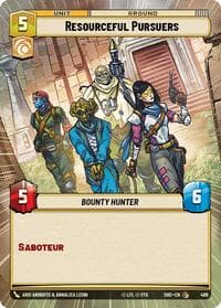 Resourceful Pursuers (Hyperspace) - Shadows of the Galaxy - Star Wars: Unlimited card