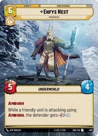 Enfys Nest - Marauder (Hyperspace) - Shadows of the Galaxy - Star Wars: Unlimited card