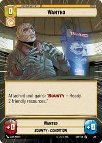 Wanted (Hyperspace) - Shadows of the Galaxy - Star Wars: Unlimited card