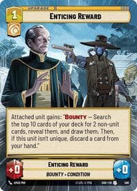 Enticing Reward (Hyperspace) - Shadows of the Galaxy - Star Wars: Unlimited card