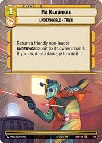 Ma Klounkee (Hyperspace) - Shadows of the Galaxy - Star Wars: Unlimited card