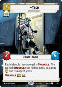 Tech - Source of Insight (Hyperspace) - Shadows of the Galaxy - Star Wars: Unlimited card