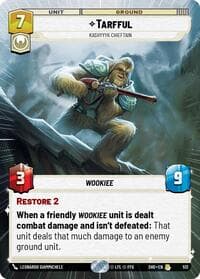 Tarfful - Kashyyyk Chieftain (Hyperspace) - Shadows of the Galaxy - Star Wars: Unlimited card